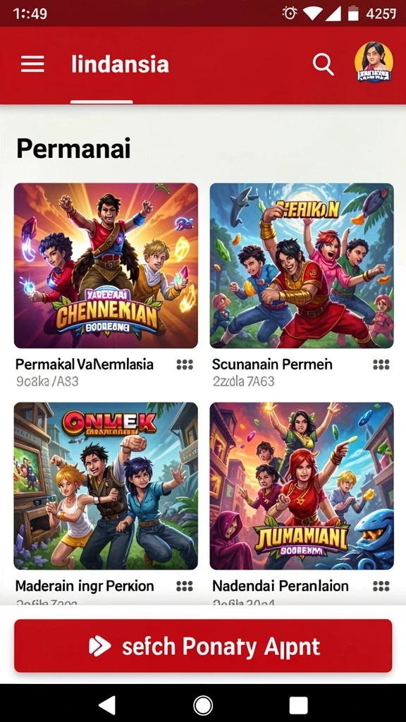 c8vip - Karakter utama dalam aksi, menjelajahi dunia fantastis.