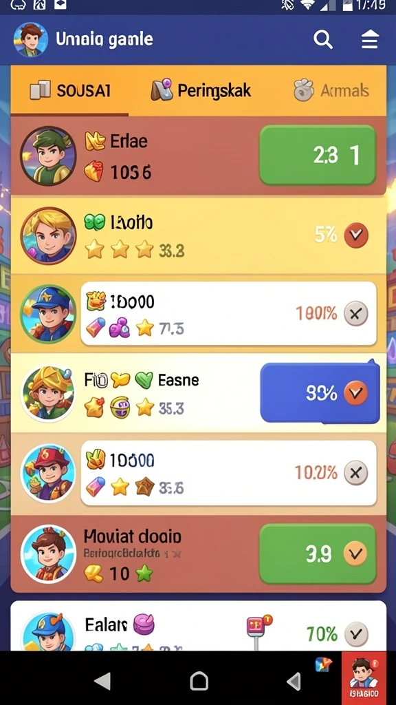 f08 - Tangkapan layar menampilkan level baru yang menarik.