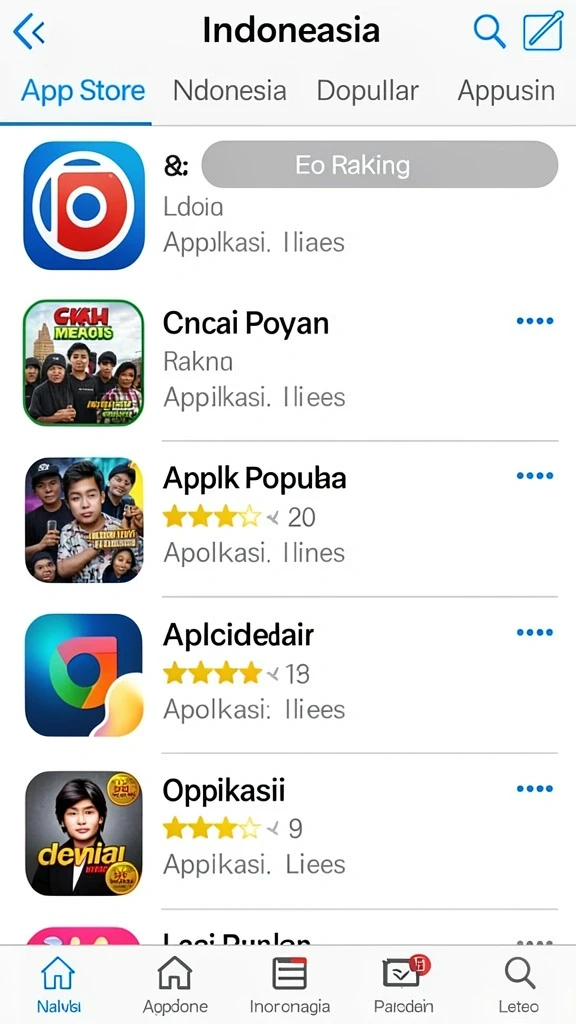 menara188 - Tampilan menu utama yang menarik dan informatif.