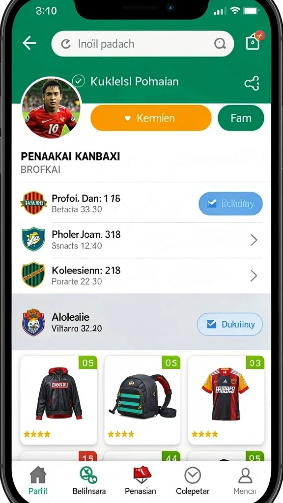 sarang777 - Tampilan menarik dari antarmuka SARANG777.